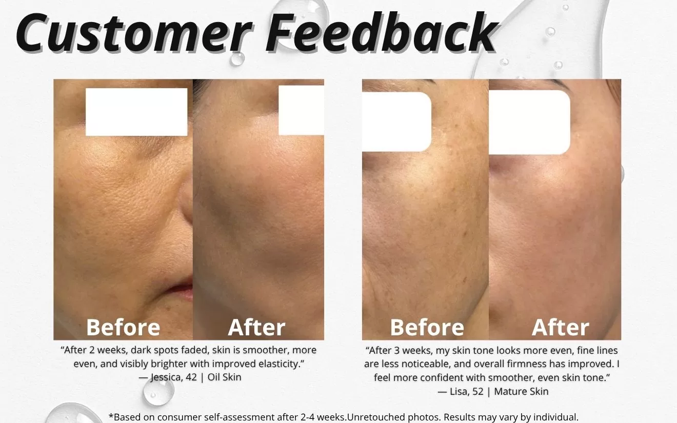 customer feedback elixir blanc serum