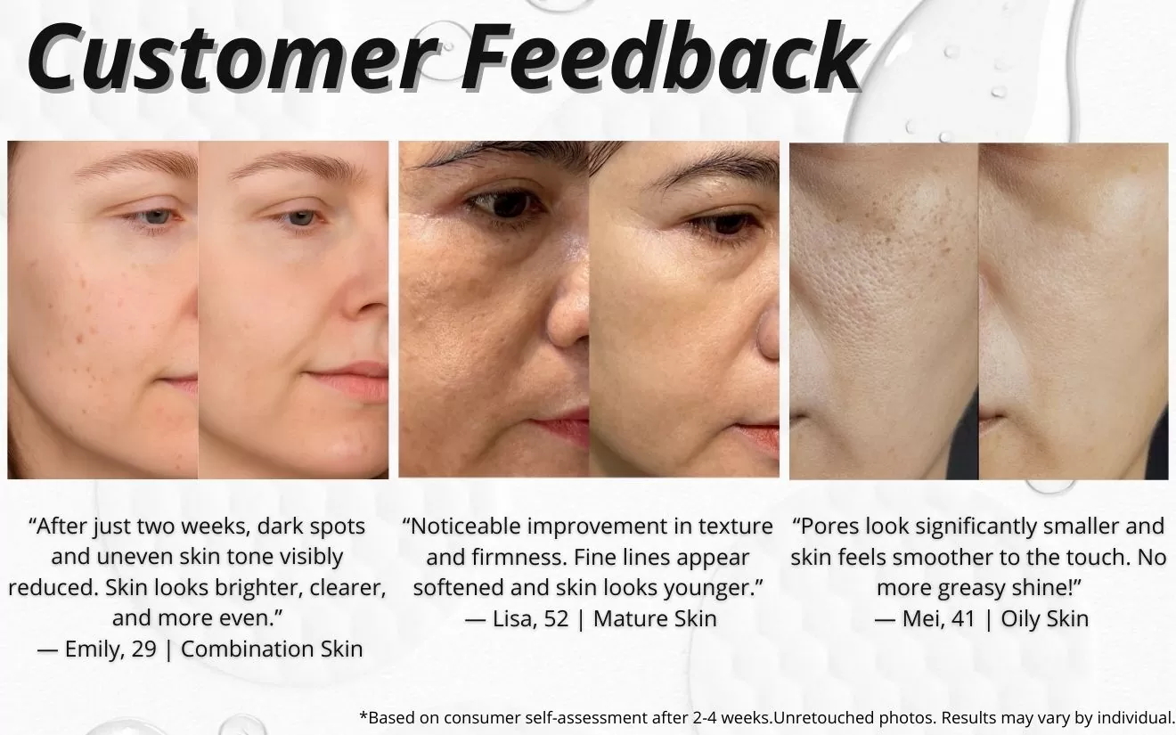 what customers saying dualclear pads drclariv