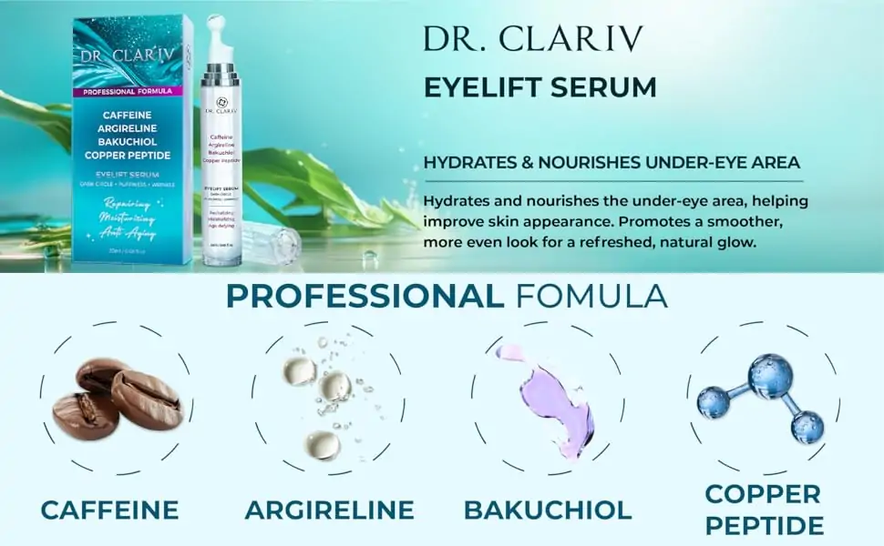 Brightening Eye Serum: Illuminate and Refresh Tired Eyes