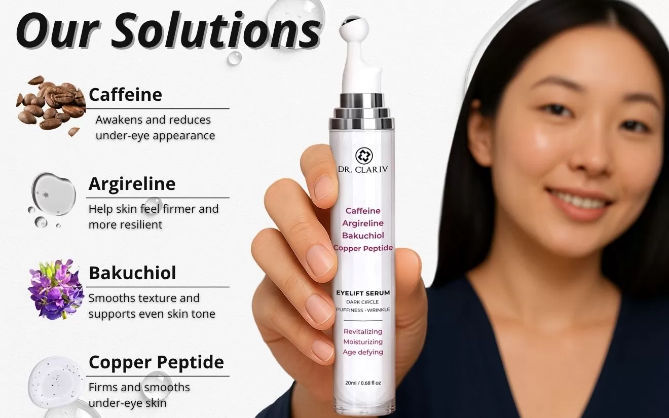 ingredients inside drclariv eyelift serum