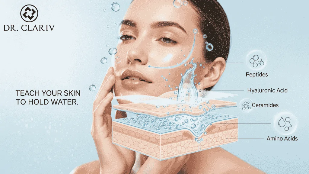 Use Ingredients That Teach Dry Skin to Hold Water